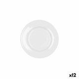 Flad Plade Bidasoa Glacial Ala Ancha Hvid Keramik  16,5 cm 16,5 cm (12 enheder) (Pack 12x) #4