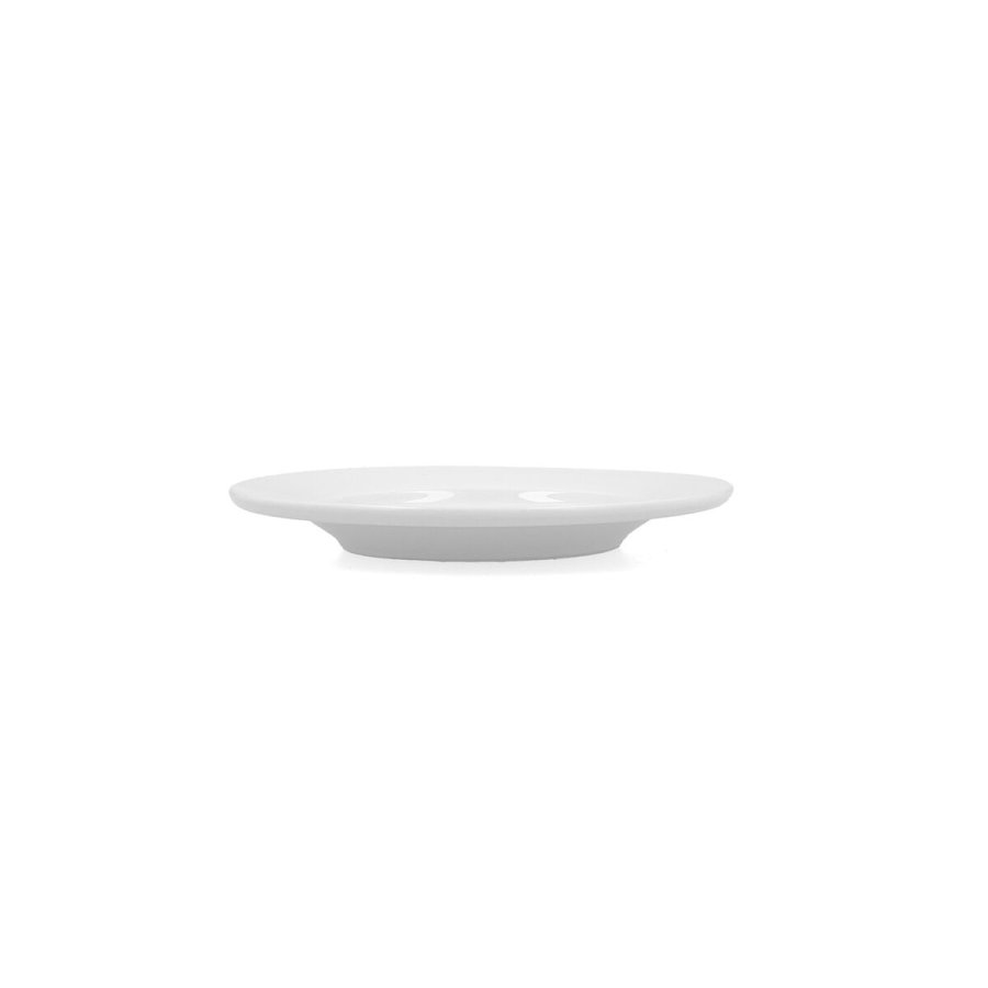 Flad Plade Bidasoa Glacial Ala Ancha Hvid Keramik  16,5 cm 16,5 cm (12 enheder) (Pack 12x) #7