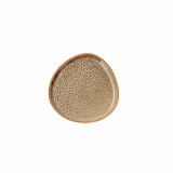 Flad Plade Bidasoa Ikonic Brun Keramik 11 x 11 cm (12 enheder) (Pack 12x) #1