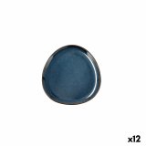 Flad Plade Bidasoa Ikonic Bl Keramik 11 x 11 cm (12 enheder) (Pack 12x) #4