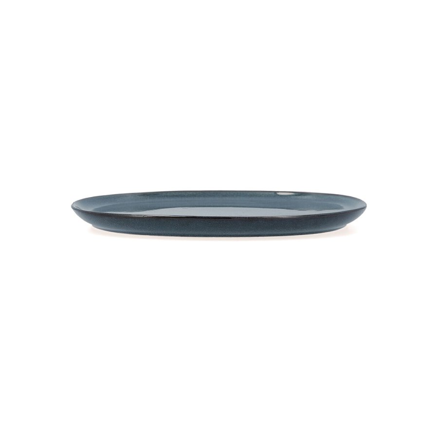 Flad Plade Bidasoa Ikonic Bl Keramik 20,2 x 19,7 x 1,3 cm (6 enheder) (Pack 6x) #7