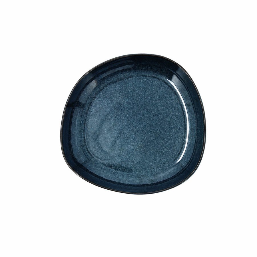 Dyb tallerken Bidasoa Ikonic Keramik Bl (20,5 x 19,5 x 3,3 cm) (Pack 6x) #1