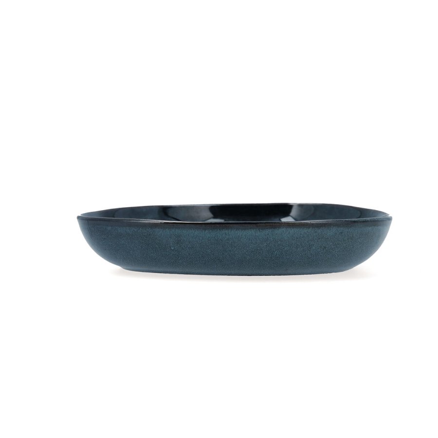 Dyb tallerken Bidasoa Ikonic Keramik Bl (20,5 x 19,5 x 3,3 cm) (Pack 6x) #7