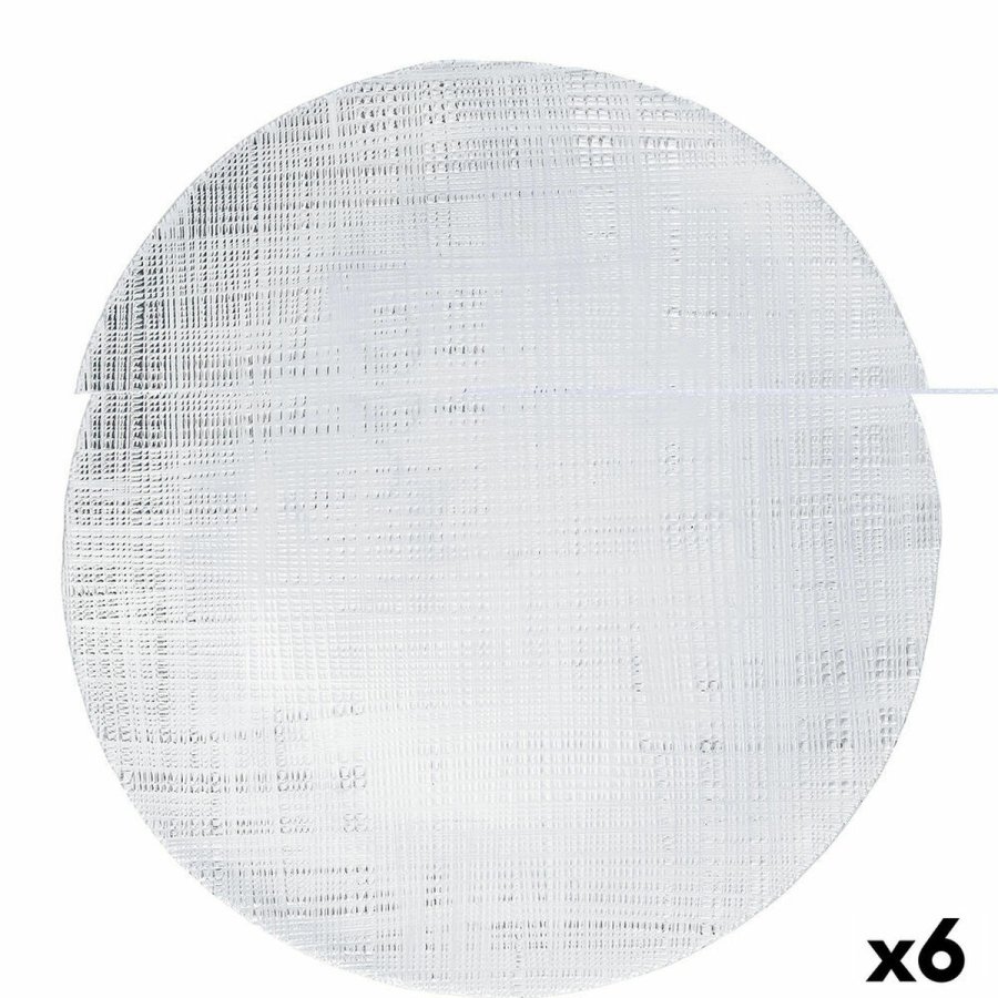 Underkop Bidasoa Ikonic Gennemsigtig Glas  28 cm (6 enheder) (Pack 6x) #4