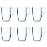 Set med kopper Luminarc Nuevo (6 pcs) Gennemsigtig Glas 400 ml (6 Dele) #1