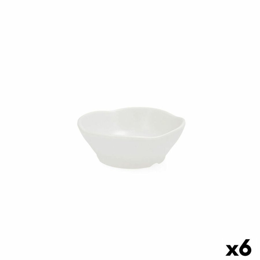 Skl Quid Select Hvid Plastik 12,5 x 12,5 x 4,5 cm (6 enheder) #1