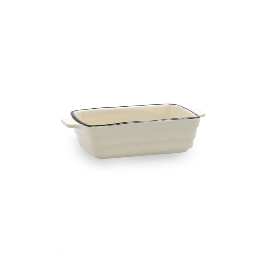 Kasserolle Quid Cocco Hvid Keramik 16 x 9 x 4 cm (12 enheder) #7