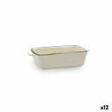 Kasserolle Quid Cocco Hvid Keramik 16 x 9 x 4 cm (12 enheder) #1