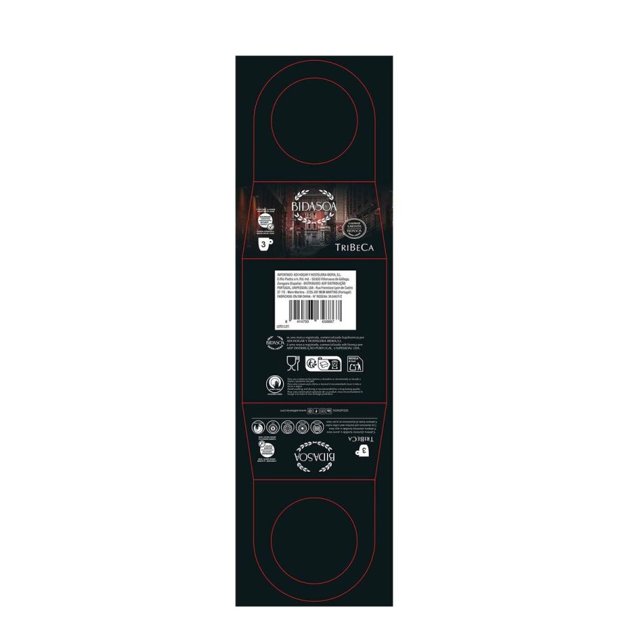 Italiensk Kaffekande Bidasoa Tribeca Metal 3 Skodelice #7