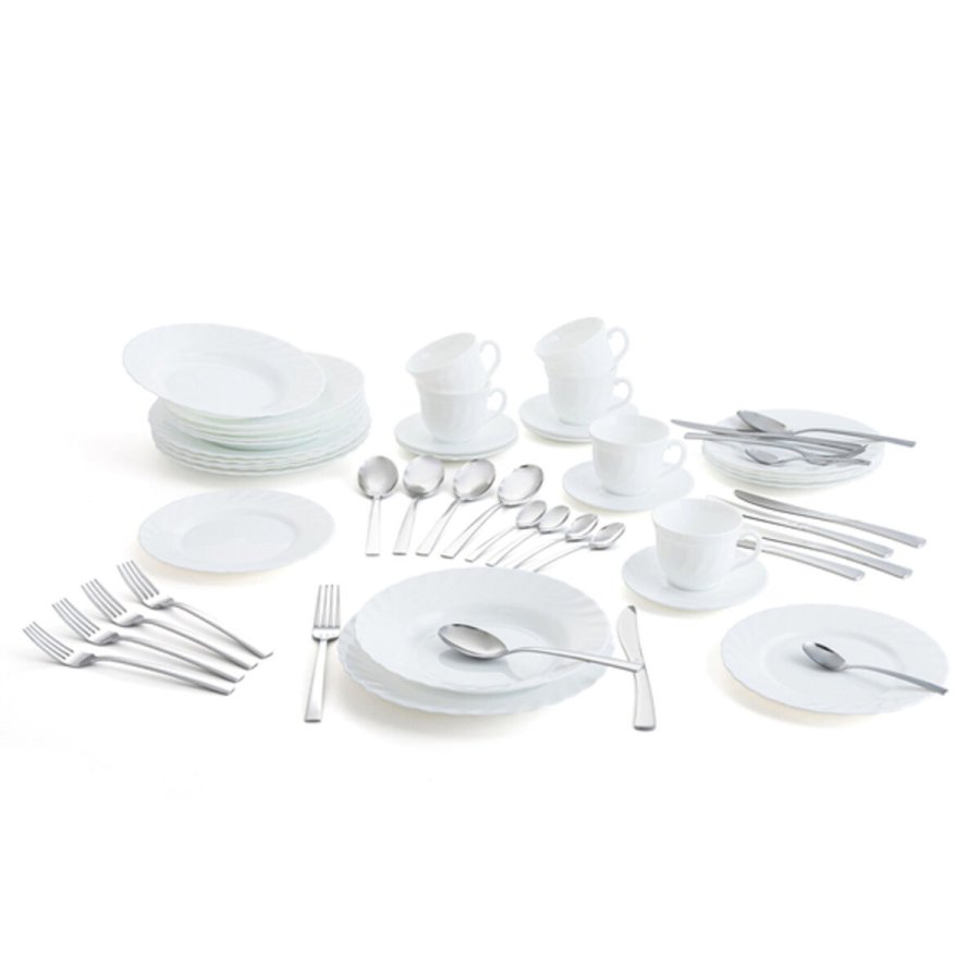 Madlavningsst Luminarc Trianon Bestik Multifarvet Glas 63 Dele (48 pcs) #1