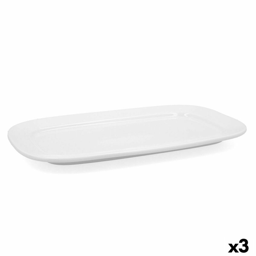 Kkkenspringvand Bidasoa Glacial Hvid Keramik 36 x 21 cm (3 enheder) (Pack 3x) #4