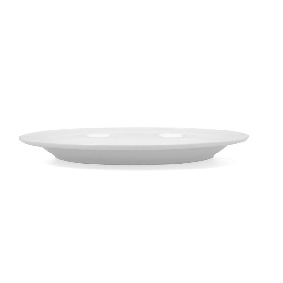 Flad Plade Bidasoa Glacial Ala Estrch Hvid Keramik  26 cm 26 cm (4 enheder) (Pack 4x) #7
