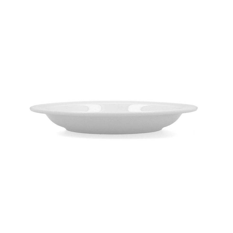 Dyb tallerken Bidasoa Glacial Keramik Hvid (23 cm) (Pack 6x) #1
