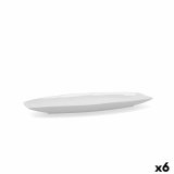 Kkkenspringvand Quid Gastro Hvid Keramik 35,5 x 15,8 x 2,8 cm (6 enheder) (Pack 6x) #4
