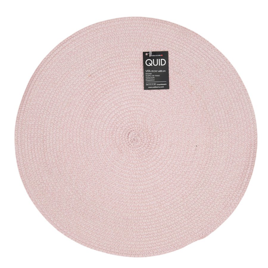 Dkkeservietter Quid Vita Peoni Pink Plastik 38 cm (Pack 12x) #7