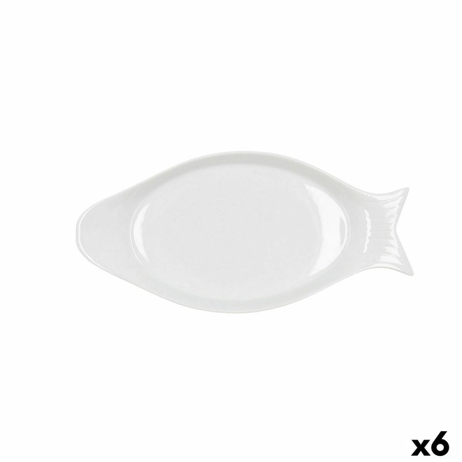 Kkkenspringvand Quid Gastro Keramik Hvid (32.5 x 15,5 x 2,5 cm) (Pack 6x) #4