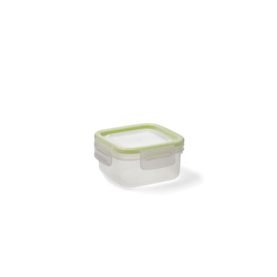 Hermetisk madkasse Quid Greenery 300 ml Gennemsigtig Plastik (Pack 4x) #1