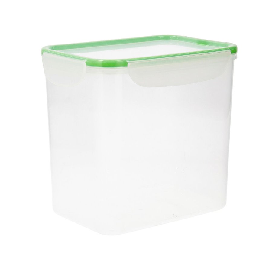 Hermetisk madkasse Quid Greenery Gennemsigtig Plastik 4,7 L (4 enheder) (Pack 4x) #1