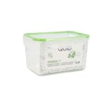 Madkasse Quid Greenery 2,8 L Gennemsigtig Plastik (4 enheder) (Pack 4x) #10