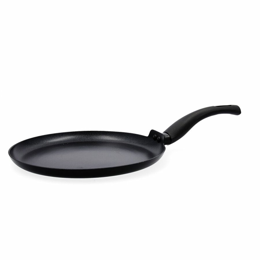 Stegepande til crepes Quid Hydra Sort Metal (28 cm) #1