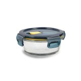 Hermetisk madkasse Quid Astral 400 ml 14 x 14 x 6 cm Bl Glas #1