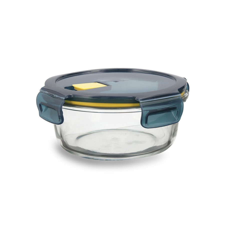 Hermetisk madkasse Quid Astral 620 ml 16 x 16 x 7 cm Bl Glas #1