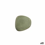 Flad Plade Bidasoa Ikonic Grn Keramik 14 x 13,6 cm (12 enheder) (Pack 12x) #4