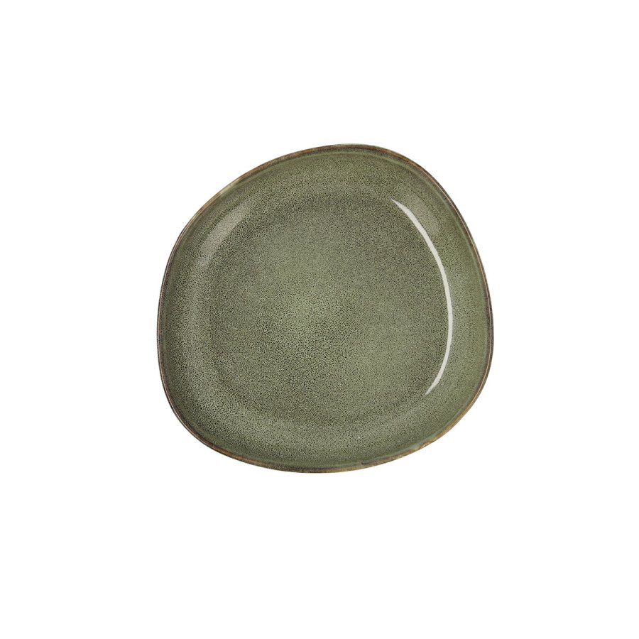 Dyb tallerken Bidasoa Ikonic Keramik Grn (20,5 x 19,5 cm) (Pack 6x) #1