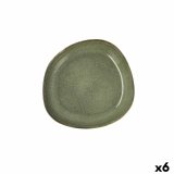 Dyb tallerken Bidasoa Ikonic Keramik Grn (20,5 x 19,5 cm) (Pack 6x) #4
