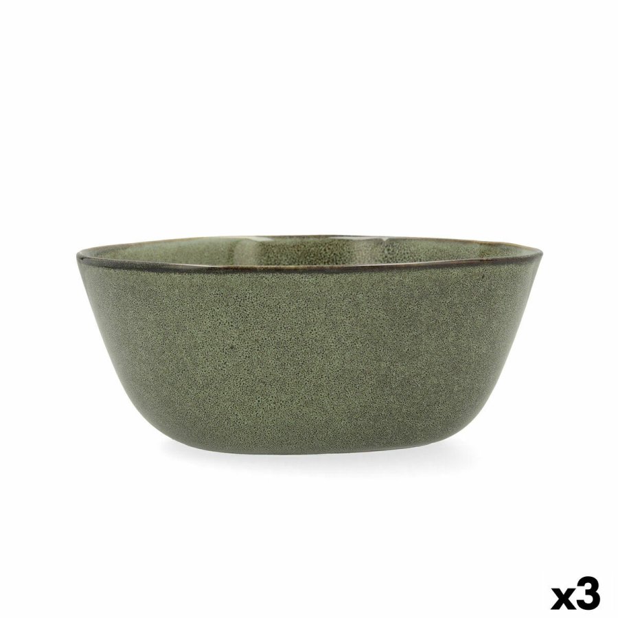 Salatskl Bidasoa Ikonic Keramik Grn (20 x 19,5 x 8,5 cm) (Pack 3x) #4