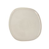 Flad Plade Bidasoa Ikonic Hvid Keramik 26,5 x 25,7 x 1,5 cm (4 enheder) (Pack 4x) #1