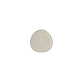 Flad Plade Bidasoa Ikonic Hvid Keramik 11 x 11 cm (12 enheder) (Pack 12x) #1