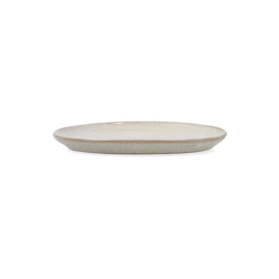 Flad Plade Bidasoa Ikonic Hvid Keramik 11 x 11 cm (12 enheder) (Pack 12x) #10