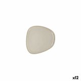 Flad Plade Bidasoa Ikonic Hvid Keramik 14 x 13,6 cm (12 enheder) (Pack 12x) #4