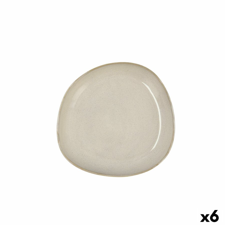 Dyb tallerken Bidasoa Ikonic Keramik Hvid (20,5 x 19,5 cm) (Pack 6x) #4
