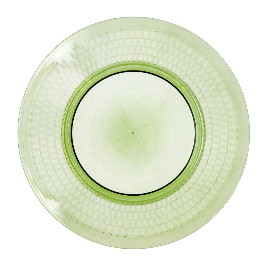 Flad Plade Quid Viba Grn Plastik  27 cm 27 cm (12 enheder) (Pack 12x) #1