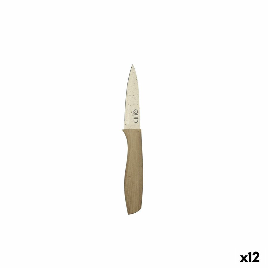 Skrllekniv Quid Cocco Brun Metal 9 cm (Pack 12x) #4