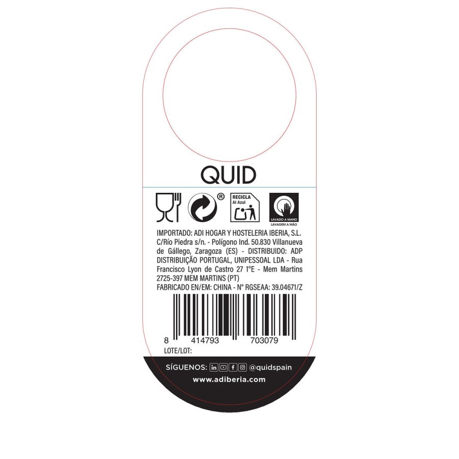 Flaske Quid Quidate Rustfrit stl 500 ml #2