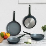 Skridsikker stegepande Pyrex Geoh Smedet aluminium 24 cm #7
