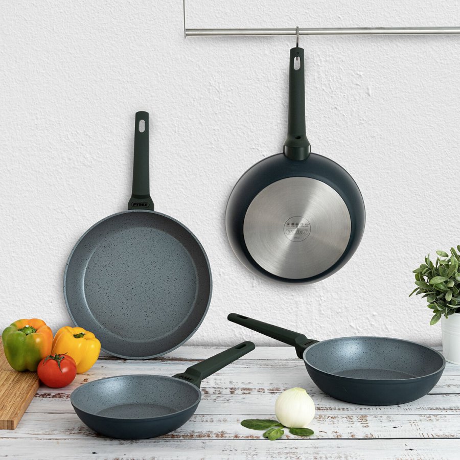 Skridsikker stegepande Pyrex Geoh Smedet aluminium 24 cm #7