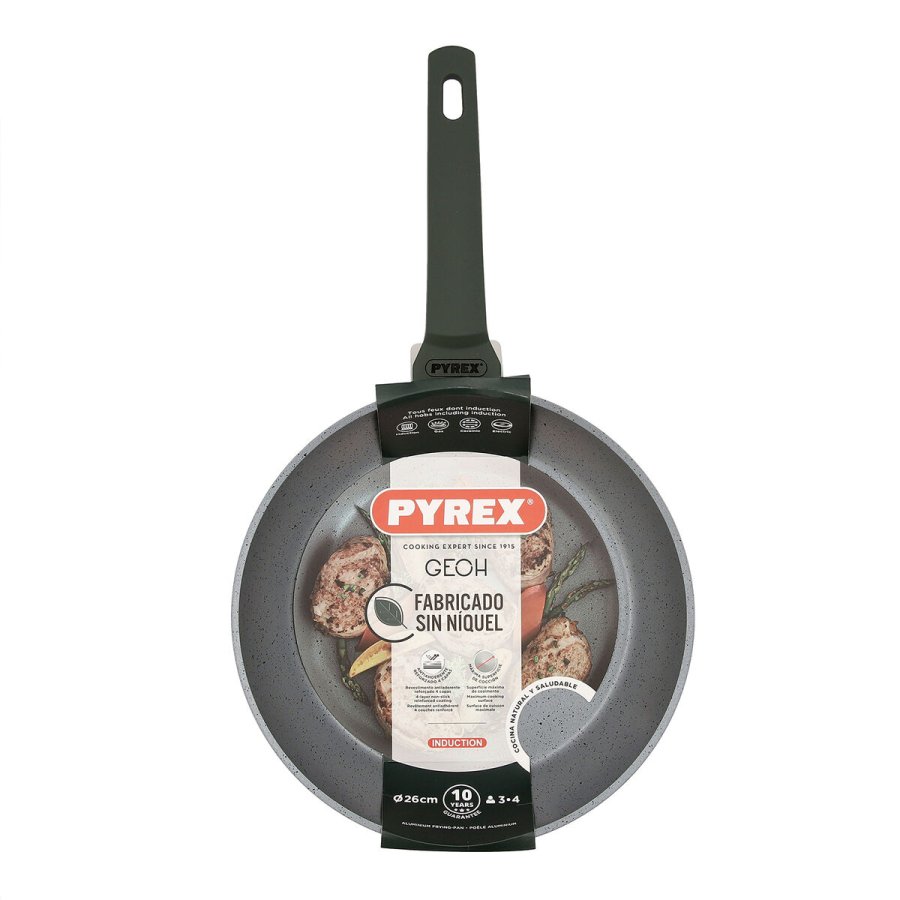 Skridsikker stegepande Pyrex Geoh Smedet aluminium 26 cm #1