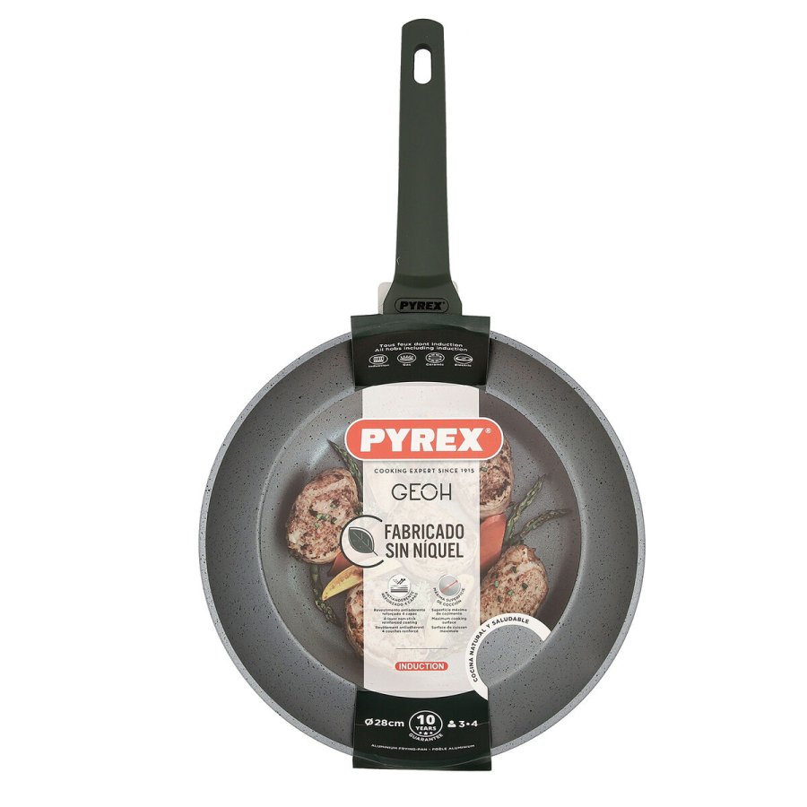 Skridsikker stegepande Pyrex Geoh Smedet aluminium 28 cm #1