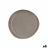 Flad Plade Bidasoa Gio Lejlighedsvis Gr Keramik 20 cm (6 enheder) #1