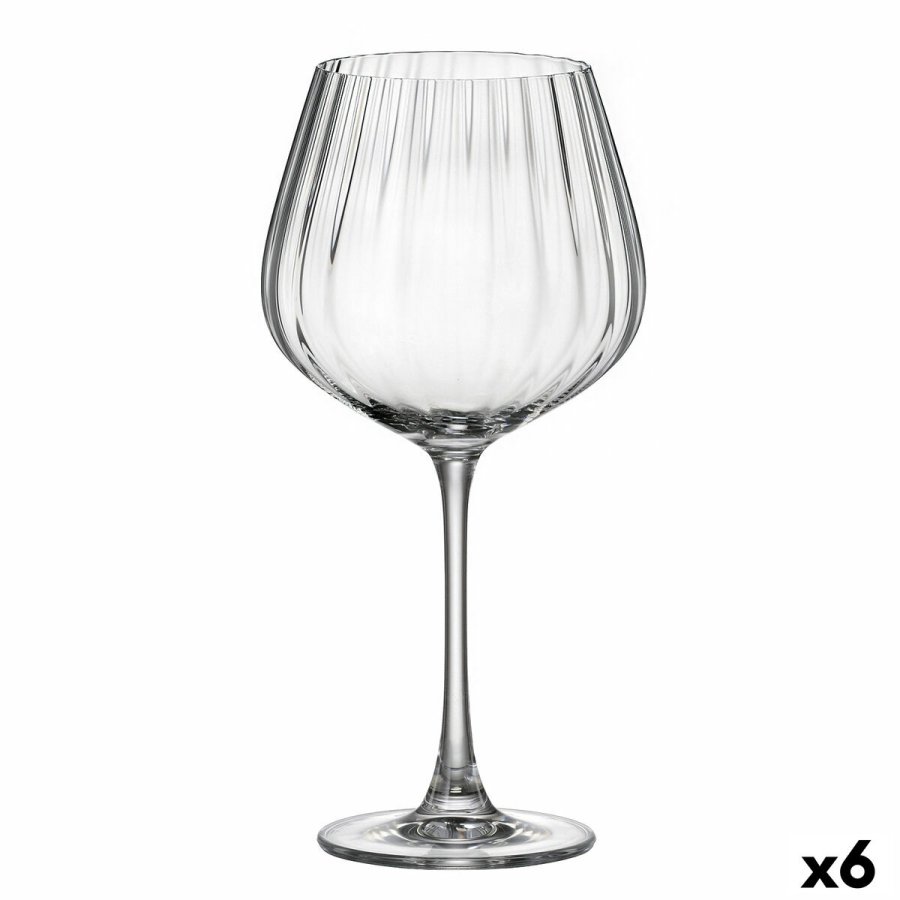 Cocktailglas Bohemia Crystal Optic Gennemsigtig Glas 640 ml (6 enheder) #1