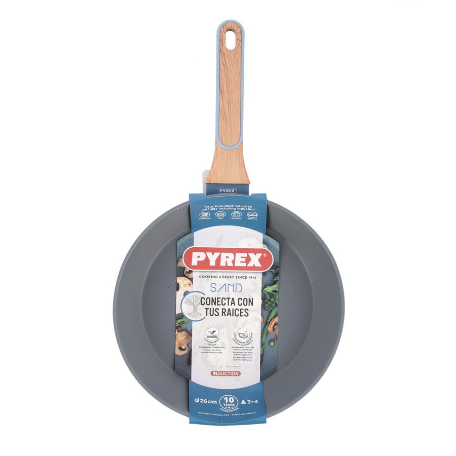Stegepande Pyrex Sand Smedet aluminium Bl 26 cm #7
