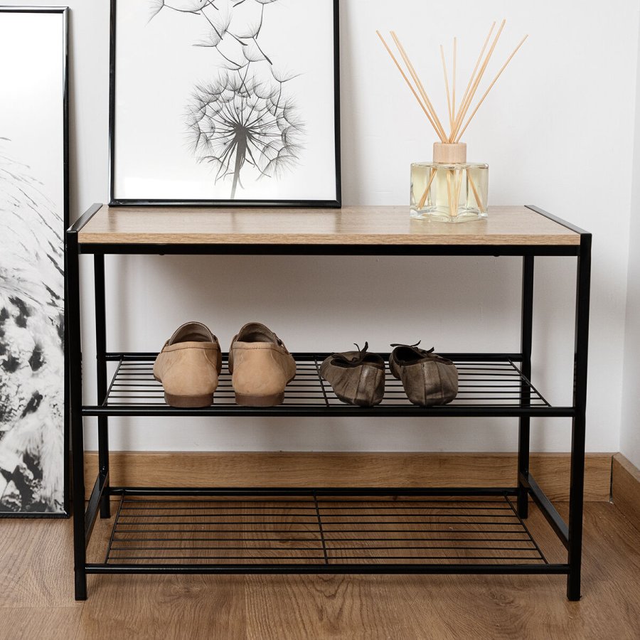 Skostativ Vinthera Moa Stl Sort 60 x 30 x 44,5 cm #5