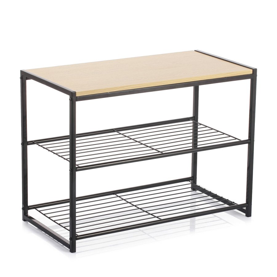 Skostativ Vinthera Moa Stl Sort 60 x 30 x 44,5 cm #1