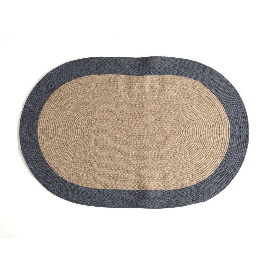 Tppe Vinthera Moa Jute Oval 120 x 80 cm #1
