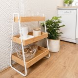 Hylder Vinthera Moa Stl Hvid 46 x 30 x 70 cm #5