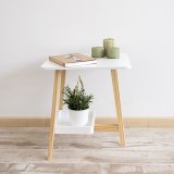 Natbord Vinthera Moa Hvid Plastik 43 x 38 x 48 cm #9